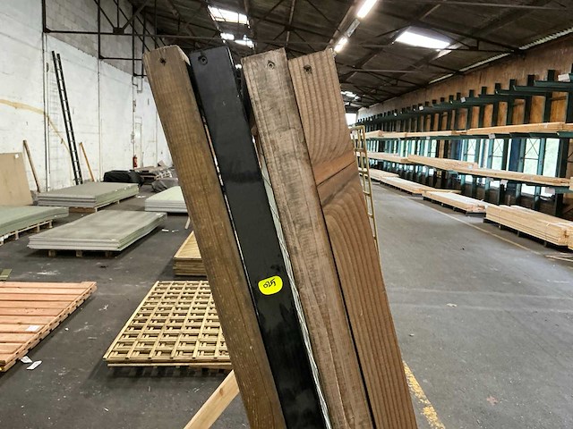 Grenen douglas gaaspaneel 180x180 cm (4x) - afbeelding 4 van  5