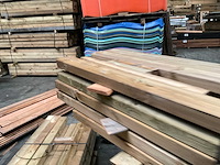 Grenen geïmpregneerd paal geschaafd 400x6,8x6,8 cm (50x) - afbeelding 5 van  10