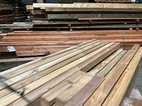 Grenen geïmpregneerd paal geschaafd 400x6,8x6,8 cm (50x) - afbeelding 7 van  10