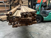 Grenen geïmpregneerd paal geschaafd 400x6,8x6,8 cm (50x) - afbeelding 9 van  10