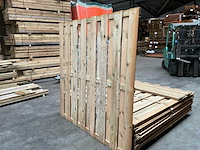 Grenen geïmpregneerd tuinscherm 180x180 cm (10x) - afbeelding 1 van  11