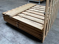 Grenen geïmpregneerd tuinscherm 180x180 cm (10x) - afbeelding 4 van  11