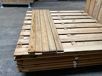 Grenen geïmpregneerd tuinscherm 180x180 cm (10x) - afbeelding 7 van  11