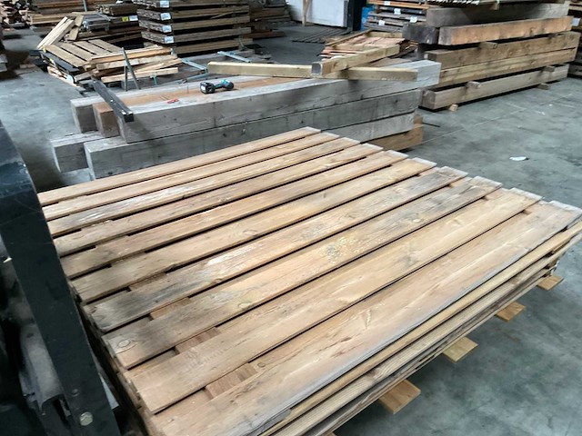 Grenen geïmpregneerd tuinscherm 180x180 cm (5x) - afbeelding 5 van  12