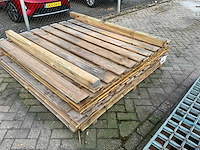 Grenen geïmpregneerd tuinscherm 180x180 cm (5x) - afbeelding 8 van  12