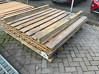 Grenen geïmpregneerd tuinscherm 180x180 cm (5x) - afbeelding 6 van  12