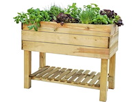 Grenen geïmpregneerde minigarden - 50x100x80 cm (2x) - afbeelding 1 van  1