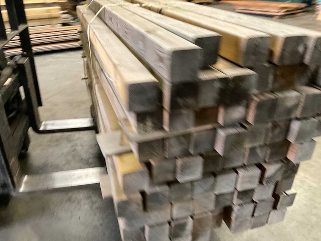 Grenen geïmpregneerde tuinpaal 180x8,8x8,8 cm (68x) - afbeelding 2 van  11