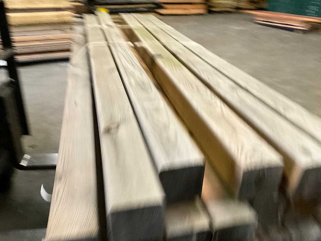 Grenen geïmpregneerde tuinpaal 180x8,8x8,8 cm (68x) - afbeelding 4 van  11