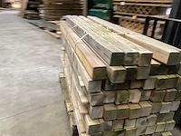 Grenen geïmpregneerde tuinpaal 180x8,8x8,8 cm (68x) - afbeelding 6 van  11