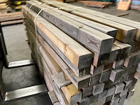 Grenen geïmpregneerde tuinpaal 180x8,8x8,8 cm (68x) - afbeelding 4 van  13