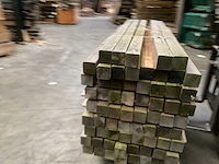 Grenen geïmpregneerde tuinpaal 180x8,8x8,8 cm (68x) - afbeelding 4 van  12