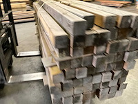 Grenen geïmpregneerde tuinpaal 180x8,8x8,8 cm (68x) - afbeelding 2 van  6