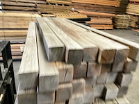 Grenen geïmpregneerde tuinpaal 180x8,8x8,8 cm (89x) - afbeelding 4 van  19