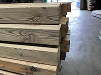 Grenen geïmpregneerde tuinpaal 180x8,8x8,8 cm (89x) - afbeelding 9 van  19