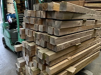 Grenen geïmpregneerde tuinpaal 180x8,8x8,8 cm (89x) - afbeelding 17 van  19