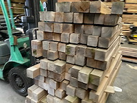 Grenen geïmpregneerde tuinpaal 180x8,8x8,8 cm (89x) - afbeelding 18 van  19