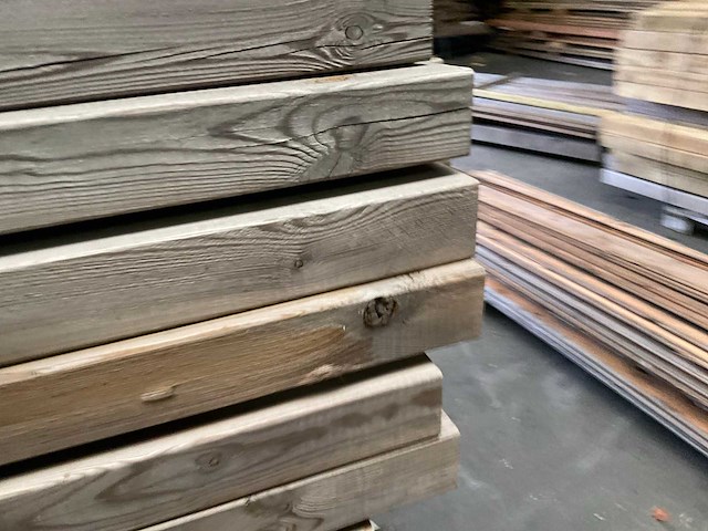 Grenen geïmpregneerde tuinpaal 180x8,8x8,8 cm (89x) - afbeelding 8 van  19