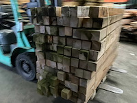 Grenen geïmpregneerde tuinpaal 180x8,8x8,8 cm (97x) - afbeelding 10 van  11