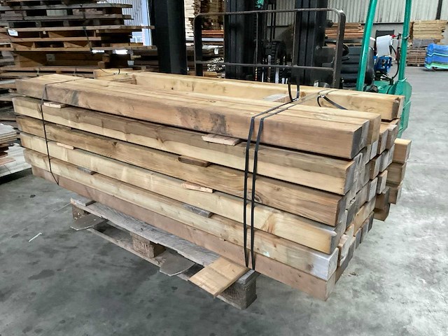 Grenen geïmpregneerde tuinpaal 195x8,8x8,8 cm (50x) - afbeelding 2 van  8