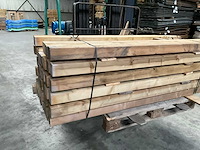 Grenen geïmpregneerde tuinpaal 195x8,8x8,8 cm (50x) - afbeelding 4 van  8