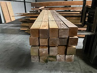 Grenen geïmpregneerde tuinpaal 240x8,8x8,8 cm (60x) - afbeelding 1 van  2