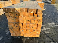 Grenen geschaafd onbehandeld vierkant 90 x 90 mm - afbeelding 13 van  13
