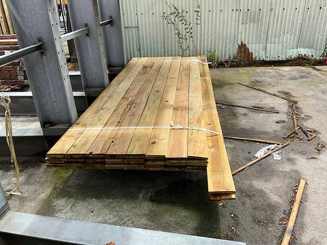 Grenen geschaafd plank diverse afmetingen (49x) - afbeelding 1 van  4