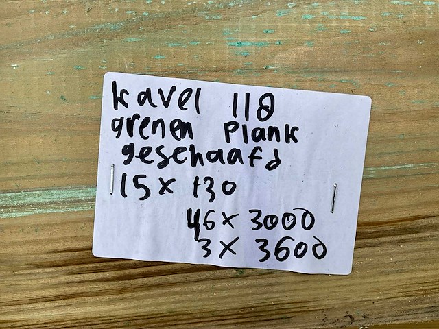 Grenen geschaafd plank diverse afmetingen (49x) - afbeelding 4 van  4