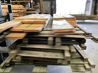 Grenen haardhoutberging "twin" - 176x190x60 cm (2x) - afbeelding 2 van  10