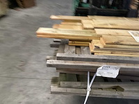 Grenen haardhoutberging "twin" - 176x190x60 cm (2x) - afbeelding 6 van  10