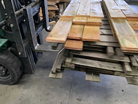 Grenen haardhoutberging "twin" - 176x190x60 cm (2x) - afbeelding 8 van  10