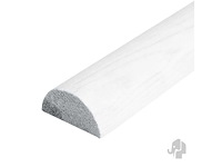 Grenen halfrond latten 12x24 mm - afbeelding 1 van  1