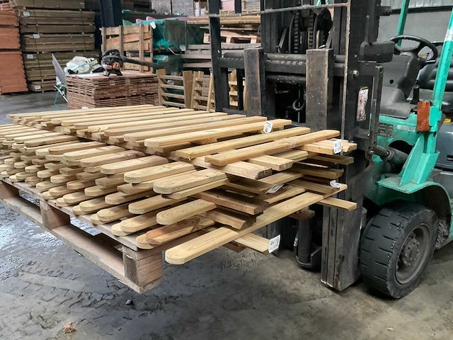 Grenen hekwerk geïmpregneerd - 180x80 cm (7x) - afbeelding 1 van  12