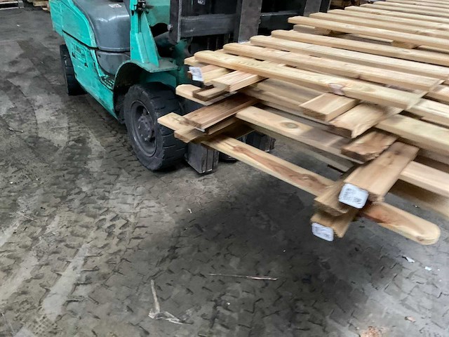 Grenen hekwerk geïmpregneerd - 180x80 cm (7x) - afbeelding 10 van  12