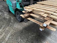 Grenen hekwerk geïmpregneerd - 180x80 cm (7x) - afbeelding 10 van  12