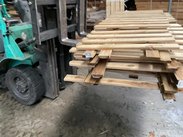 Grenen hekwerk geïmpregneerd - 180x80 cm (7x) - afbeelding 11 van  12