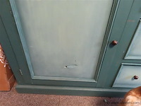 Grenen kast h 210cm d 55cm b 210cm - afbeelding 4 van  6