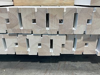 Grenen kozijnprofiel-a wit gegrond 200x11x6,6 cm (50x) - afbeelding 9 van  10