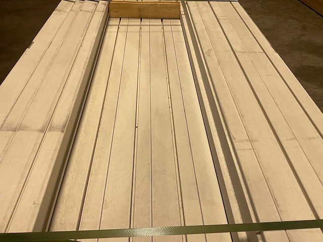 Grenen kozijnprofiel-a wit gegrond 200x11x6,6 cm (50x) - afbeelding 6 van  10