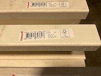 Grenen kozijnprofiel c wit gegrond 300x11x6,6 cm (30x) - afbeelding 5 van  6