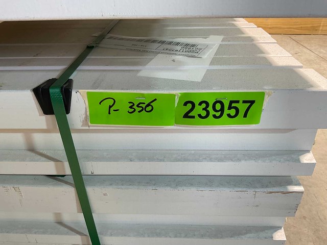 Grenen kozijnprofiel c wit gegrond 300x11x6,6 cm (30x) - afbeelding 6 van  6