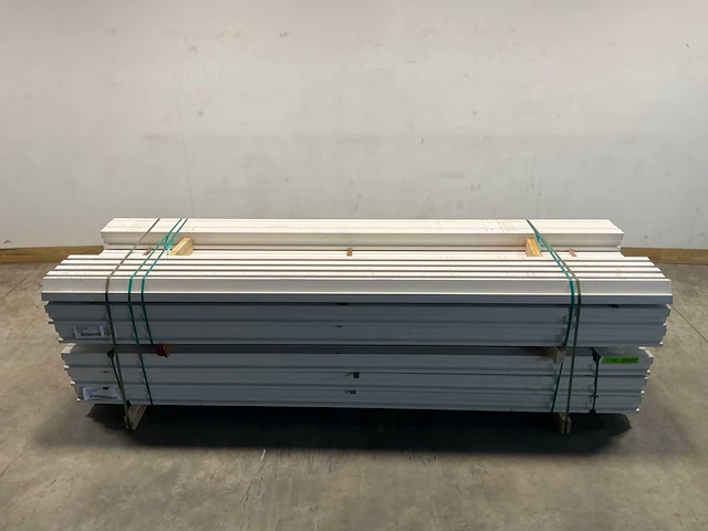 Grenen kozijnprofiel c wit gegrond 300x11x6,6 cm (30x) - afbeelding 2 van  7