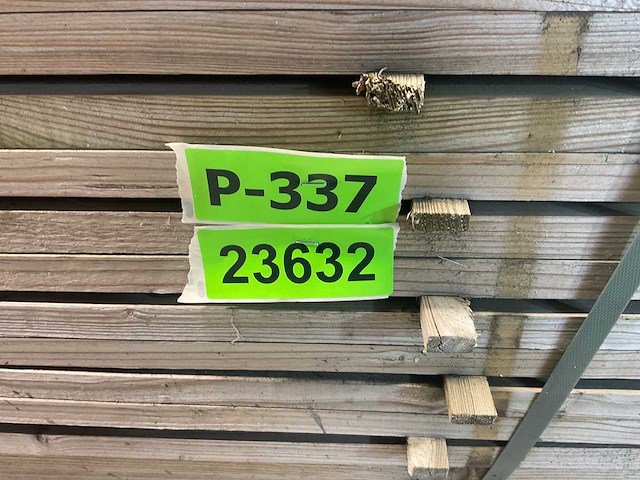 Grenen lat geïmpregneerd 240x7x2,2 cm (166x) - afbeelding 7 van  9