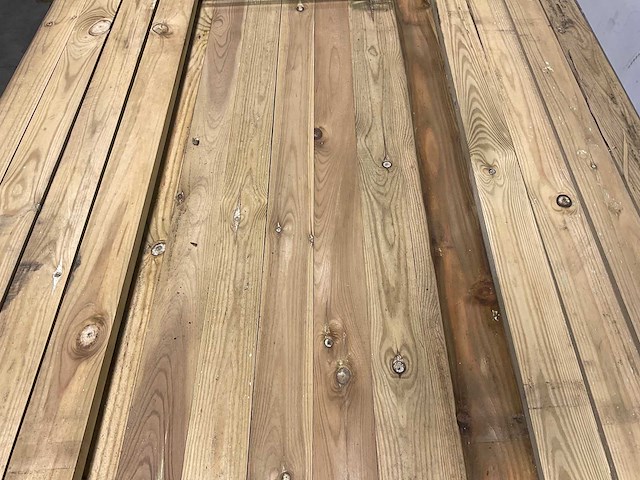 Grenen lat geïmpregneerd 240x7x2,2 cm (200x) - afbeelding 3 van  9