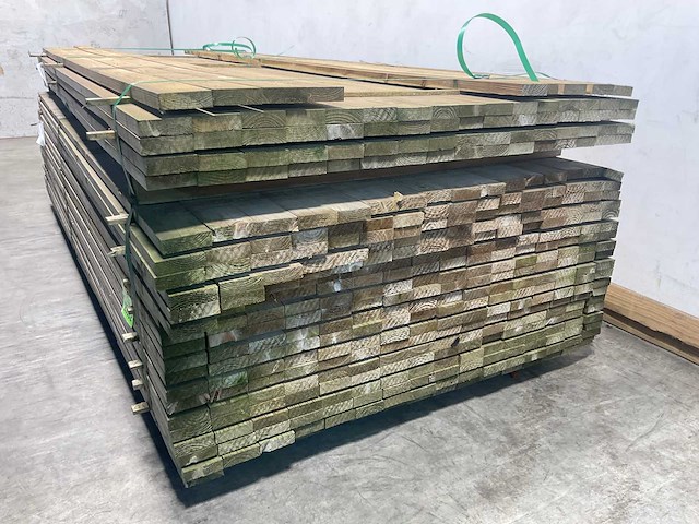 Grenen lat geïmpregneerd 240x7x2,2 cm (200x) - afbeelding 6 van  9