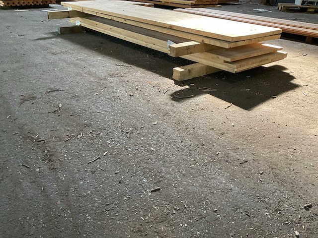 Grenen meubelpaneel 18x600x2500 mm (5x) - afbeelding 1 van  2