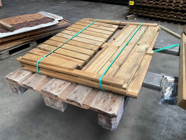 Grenen minigarden op poten - 100x50x80 cm - afbeelding 4 van  11