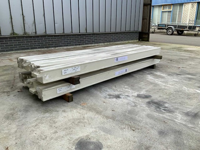 Grenen opdek kozijn 231,5x9x5,6 cm (10x) - afbeelding 5 van  11