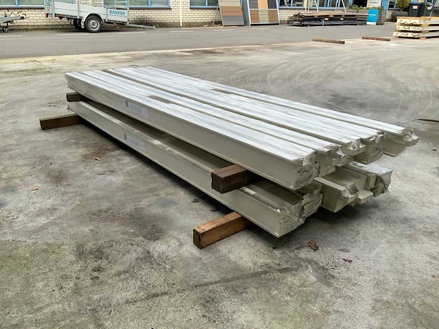 Grenen opdek kozijn 231,5x9x5,6 cm (10x) - afbeelding 8 van  11